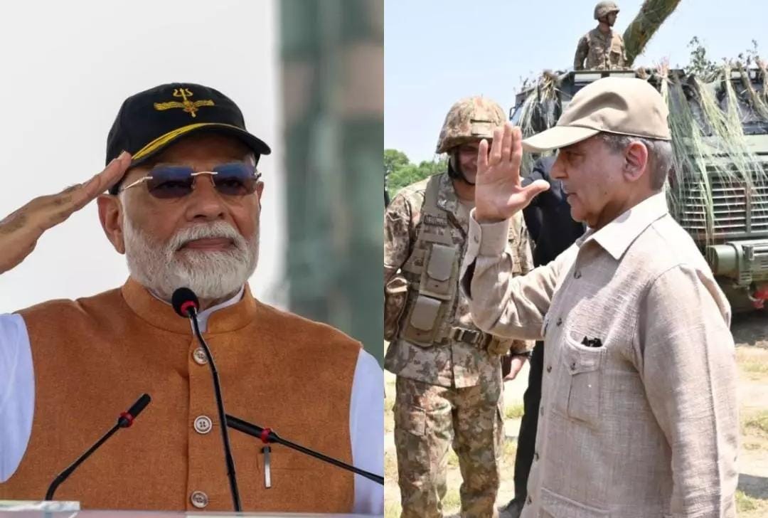 PM मोदी के अडमपुर दौरे के बाद पाक PM की ‘नकल’, छावनी का दौरा करने पर ट्रोल